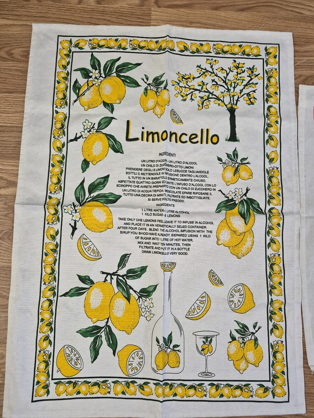 Limoncello and Sicilia Tea Towels - Picture 2 of 7